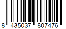 Barcode 8435037807476