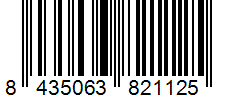 Barcode 8435063821125