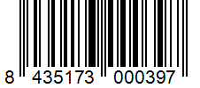 Barcode 8435173000397