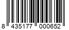 Barcode 8435177000652