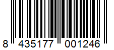 Barcode 8435177001246