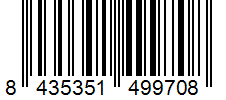 Barcode 8435351499708