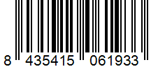 EAN Barcode for 8435415061933