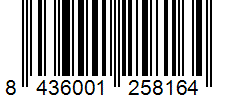 Barcode 8436001258164