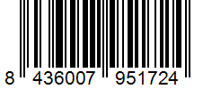 Barcode 8436007951724