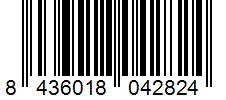 Barcode 8436018042824
