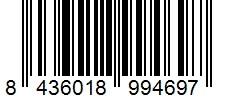 Barcode 8436018994697
