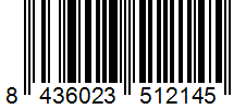 Barcode 8436023512145