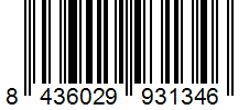 Barcode 8436029931346