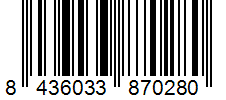 Barcode 8436033870280