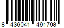 Barcode 8436041491798