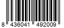 Barcode 8436041492009