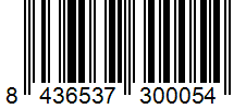 Barcode 8436537300054