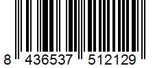 Barcode 8436537512129