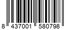 Barcode 8437001580798