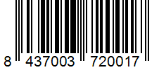 Barcode 8437003720017