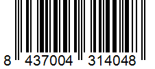 Barcode 8437004314048