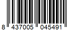 Barcode 8437005045491