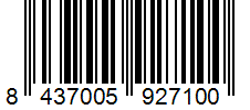Barcode 8437005927100