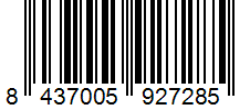Barcode 8437005927285