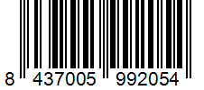 Barcode 8437005992054