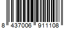 Barcode 8437006911108