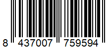 Barcode 8437007759594