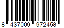 Barcode 8437009972458