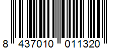 Barcode 8437010011320