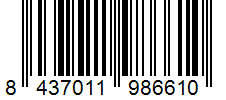 Barcode 8437011986610