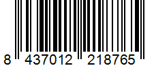 Barcode 8437012218765