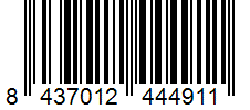 Barcode 8437012444911