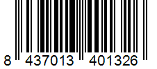 Barcode 8437013401326