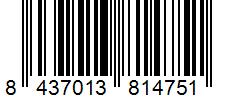 Barcode 8437013814751