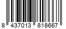 Barcode 8437013818667