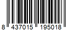 Barcode 8437015195018