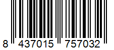 Barcode 8437015757032