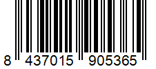 Barcode 8437015905365