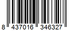 Barcode 8437016346327