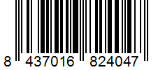 Barcode 8437016824047
