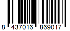 Barcode 8437016869017