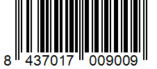 Barcode 8437017009009