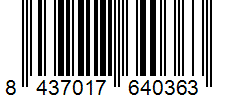 Barcode 8437017640363