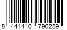 Barcode 8441410790259