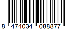 Barcode 8474034088877