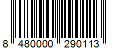 Barcode 8480000290113