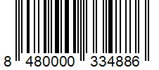 Barcode 8480000334886
