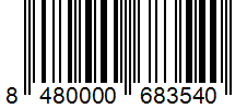 Barcode 8480000683540