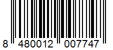 Barcode 8480012007747