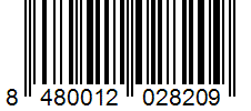 Barcode 8480012028209
